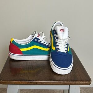 Mens' Vans Ward Color Block Sneakers Size 10.5